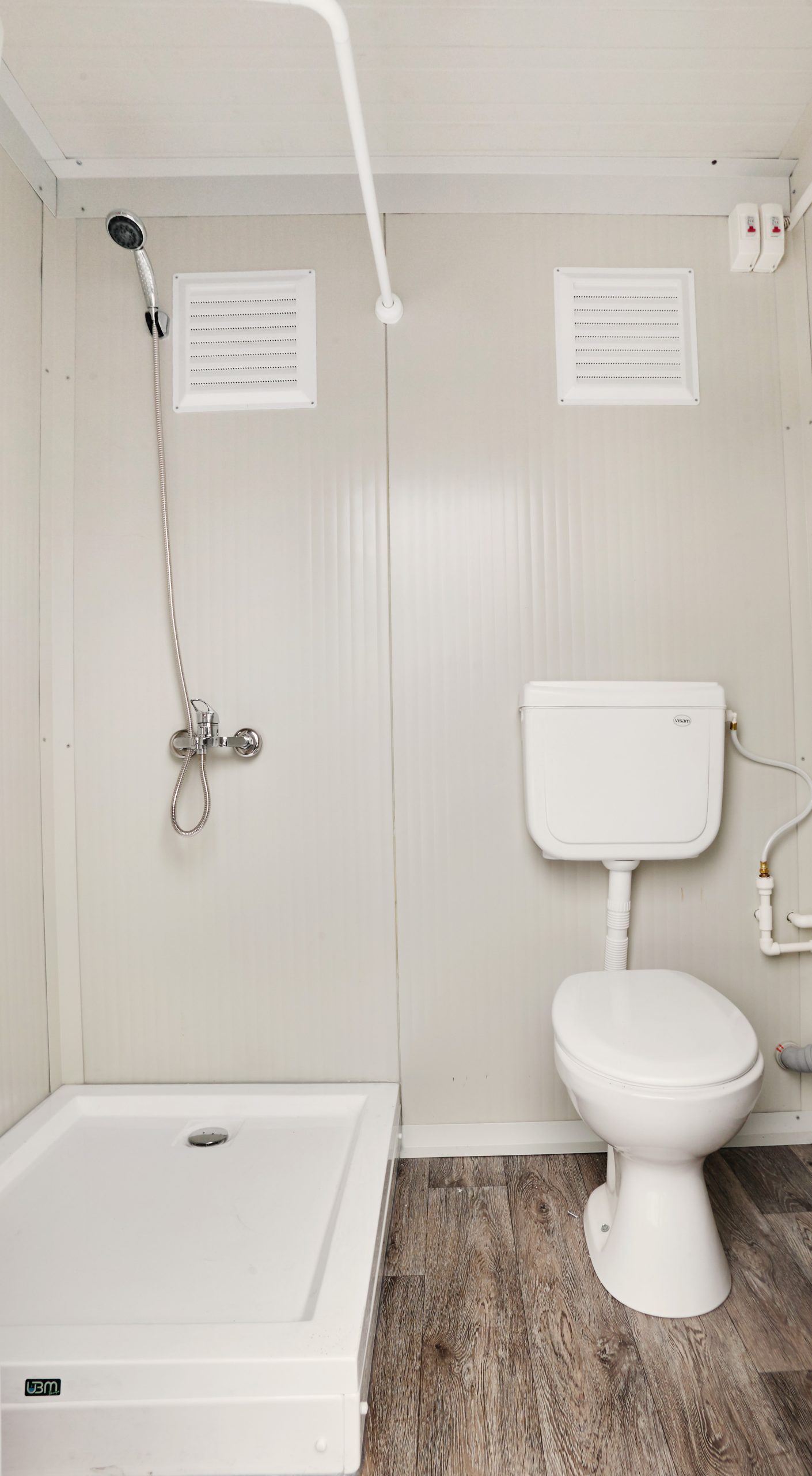 Kontener sanitarny z wc i prysznicem toaleta Kontener sanitarny z wc i prysznicem toaleta